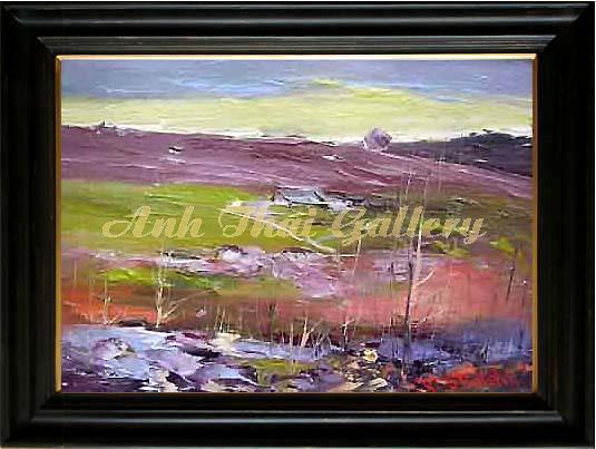 Landscape in the afternoon