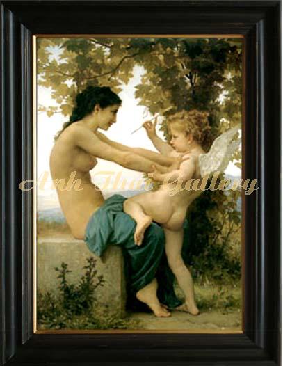 Jeune Fille se Defendant Contre Lamour
